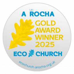 A Rocha Gold Award Logo St Mark's is. a gold award winner