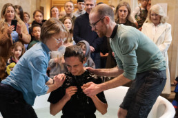 Baptism at St Mark's Church