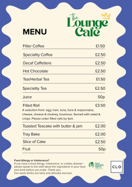 The Lounge Cafe at St Mark's Church Harrogate
